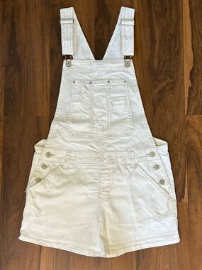 Union Bay white shorts overalls